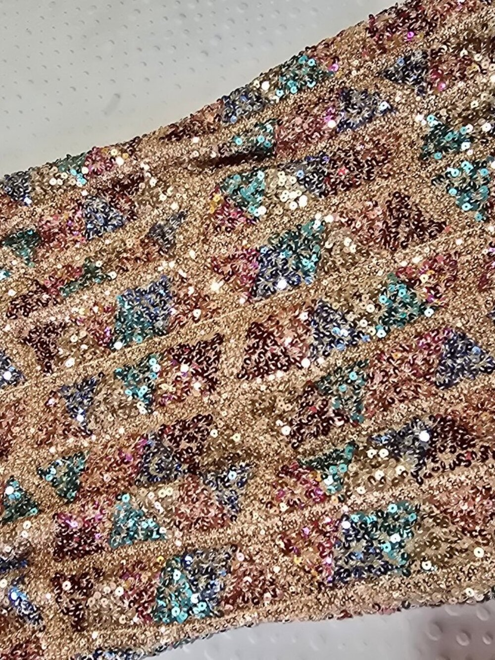 Cache Sleeveless Sequin Party Dress Small Multicolor - Picture 2 of 6